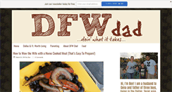 Desktop Screenshot of dfwdad.com